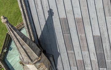 Dishes lead roof considerations